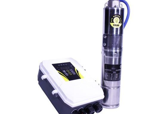 Vega Solar Submersible / Borehole Pump with Control Box – 500W – 120m